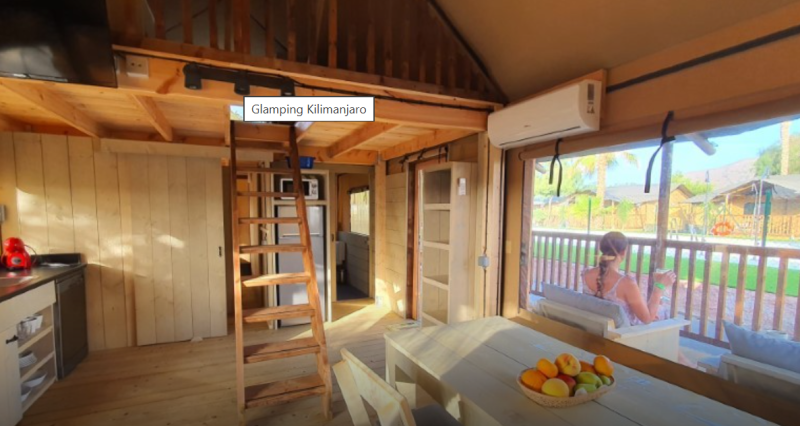 Glamping Kilimanjaro en Camping Don Cactus: naturaleza, confort y Costa Tropical